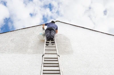 Peinture extérieure à Gouvix — façades et ravalement